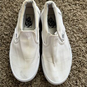 White “Off the Wall” Vans